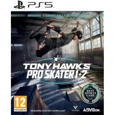 Tony Hawks Pro Skater 1+2 [PS5, английская версия]